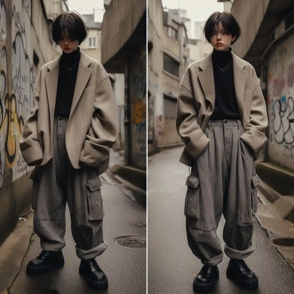 oversized silhouettes